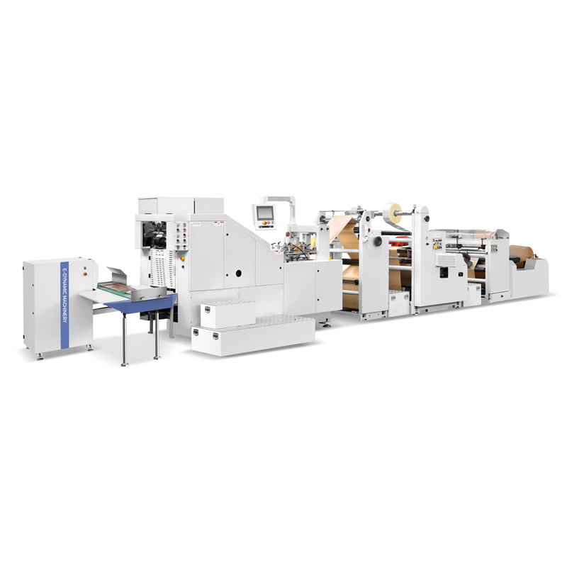 EDS-330W FULL-AUTOMATIC SQUARE BOTTOM PAPER BAG MAKING MACHINE WITH WINDOWS